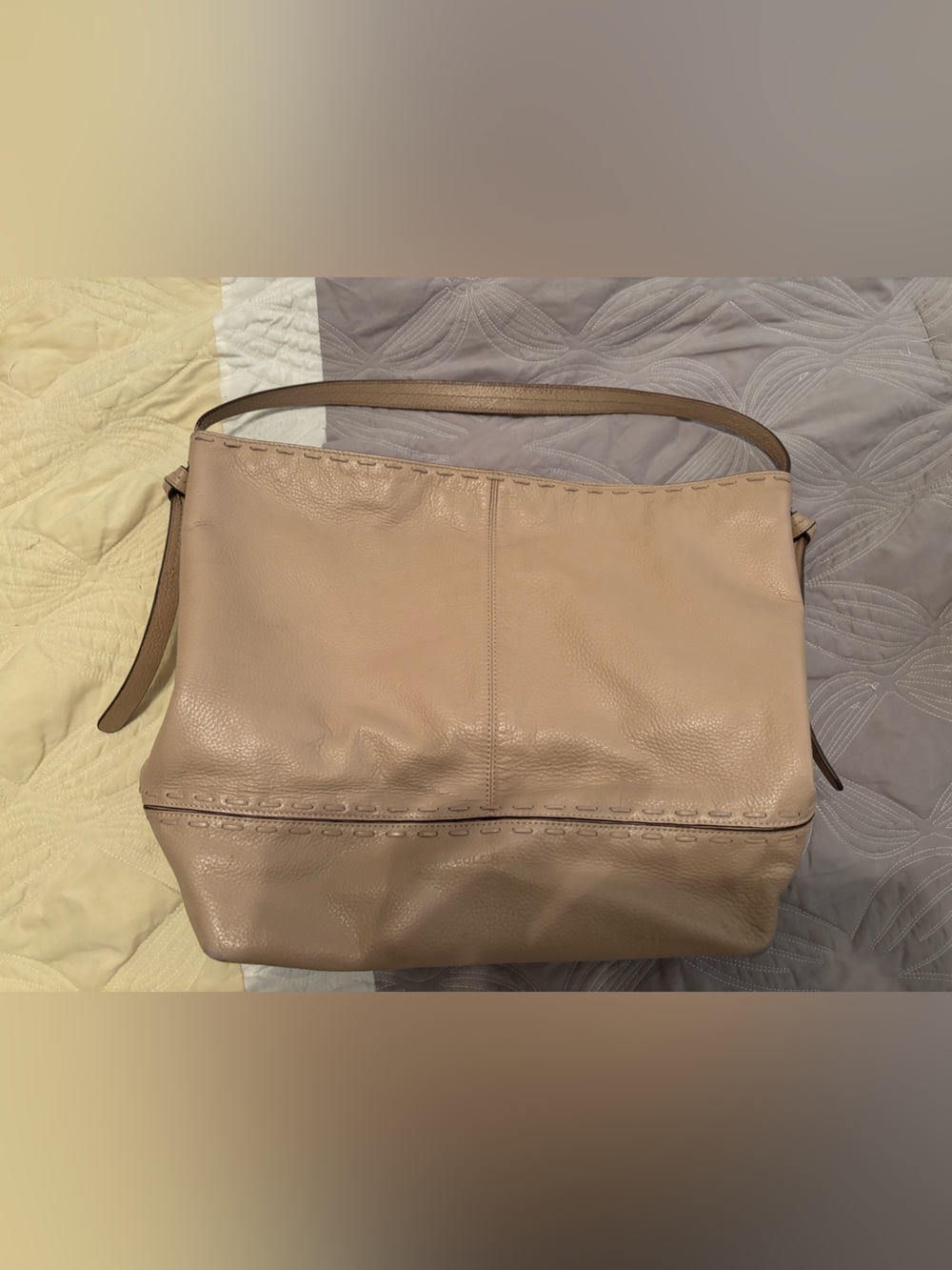 Cole Haan leather large hobo style bag